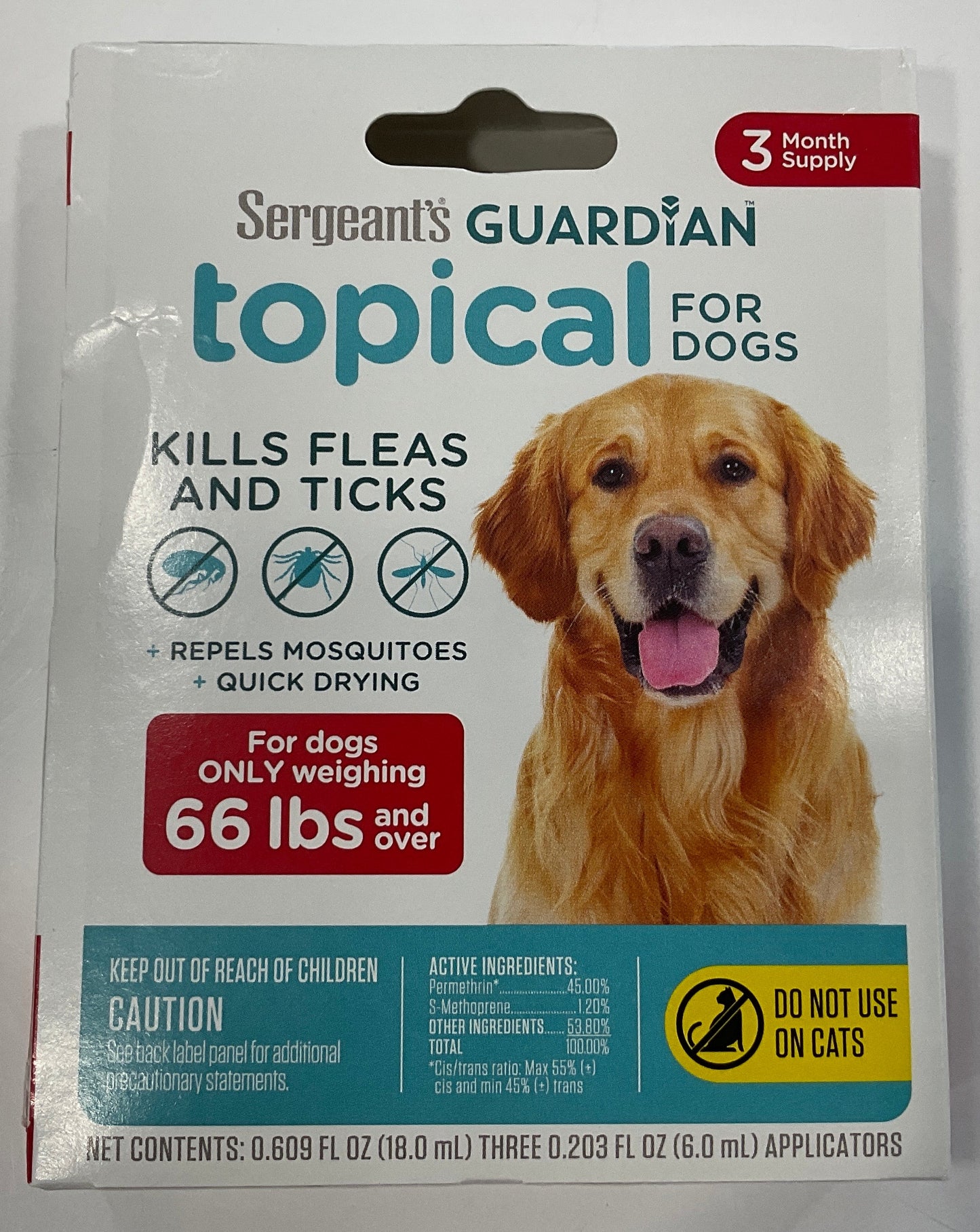 Sergeant’s Guardian Topical for Dogs