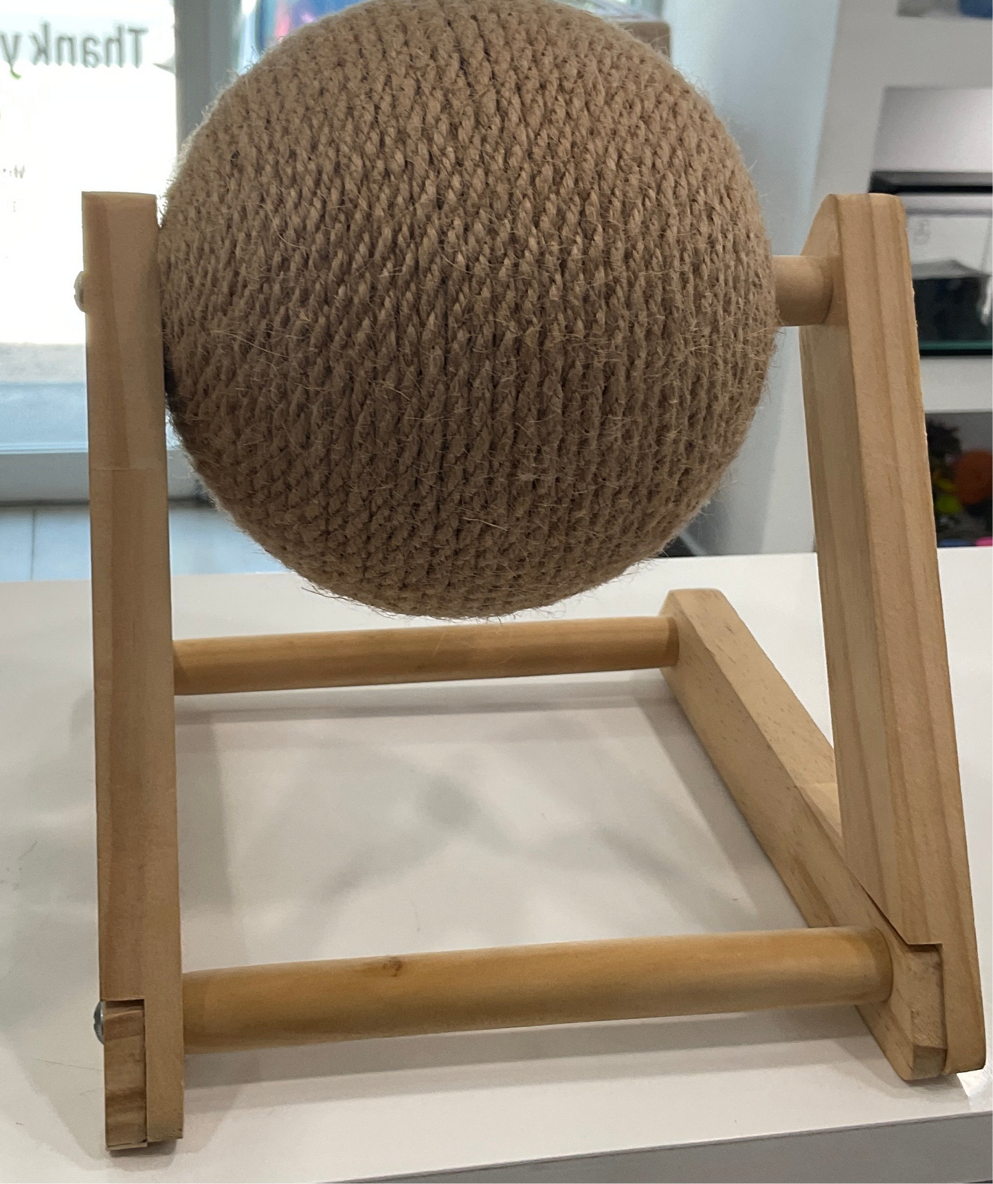 Cat Scratching Ball