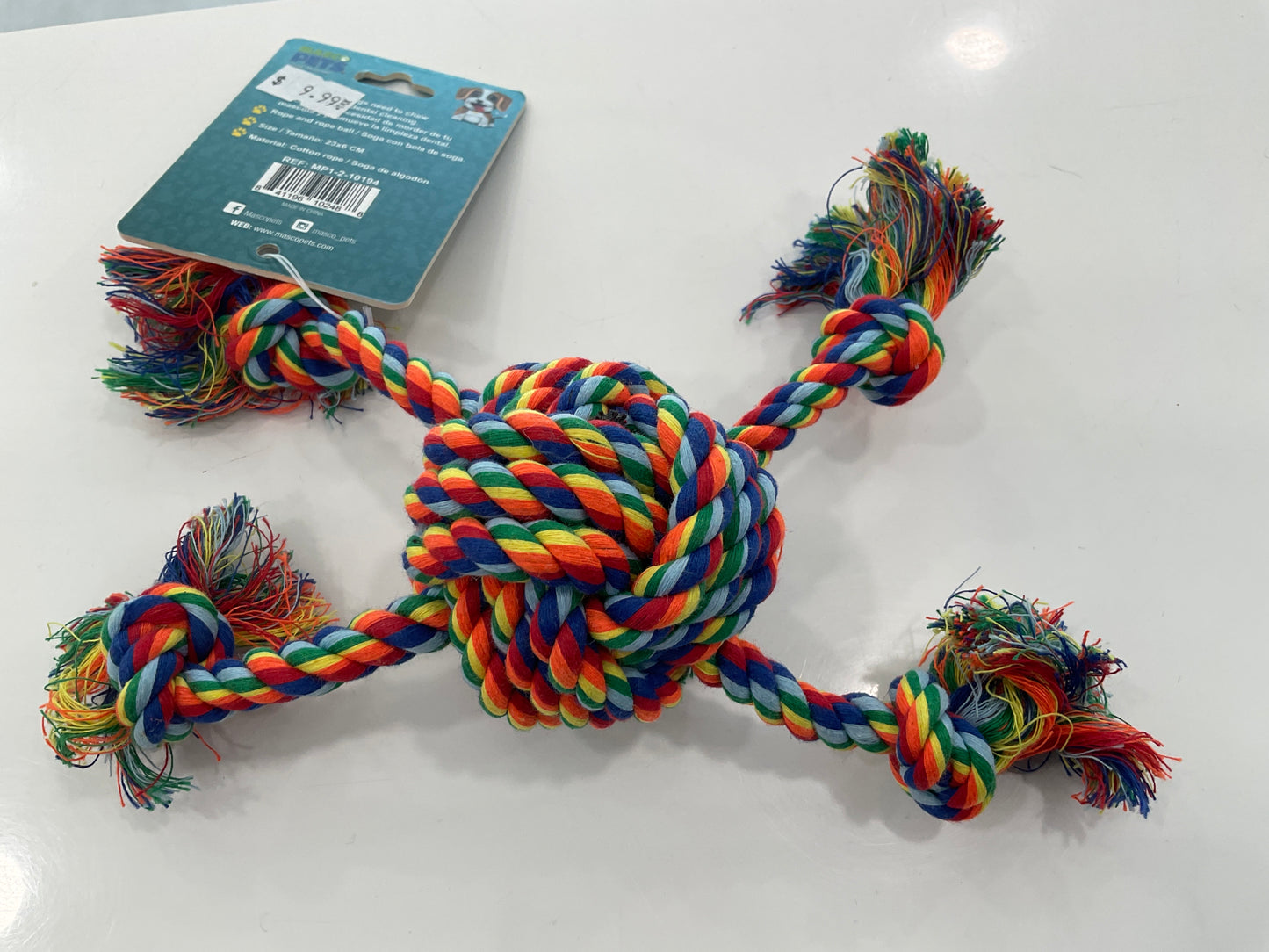 Masco Pets Rope Ball