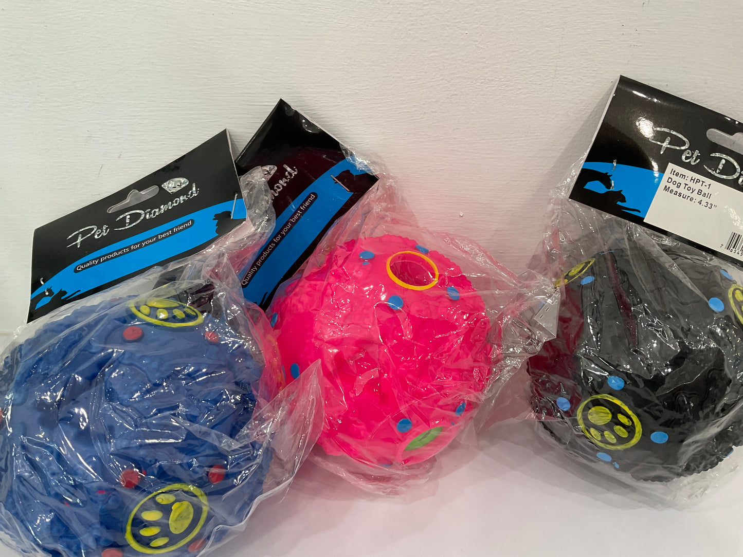 Pet Diamond Dog Toy Ball
