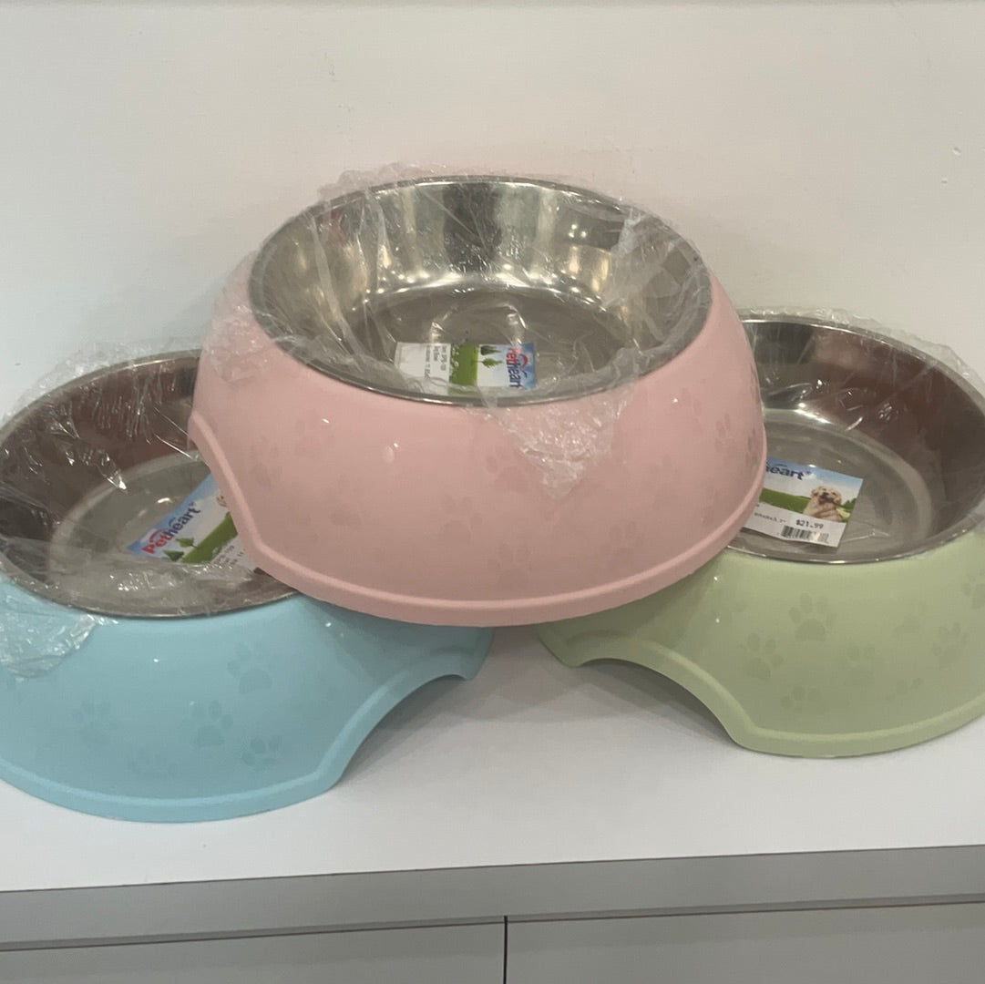 Pet Heart Dog Bowl