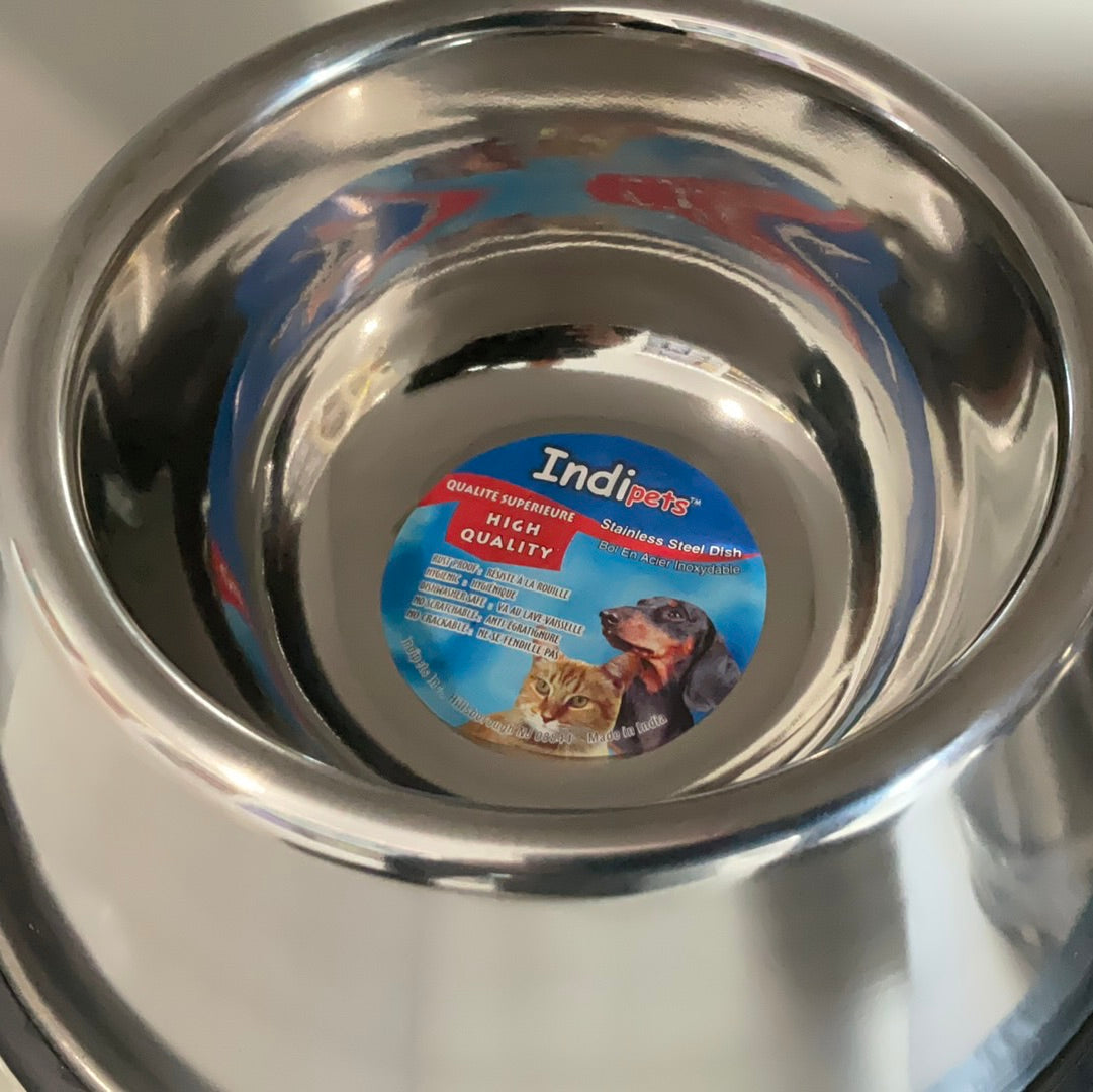Indi Pets Stainless Steel Dish