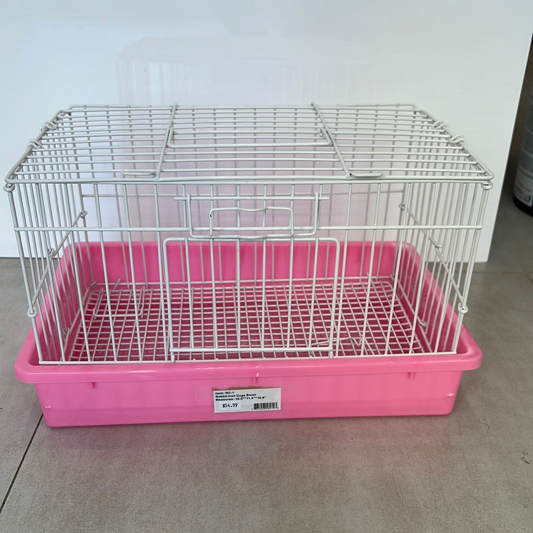 Rabbit Iron Cage Small Pink