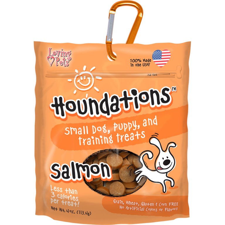 Houndations 4oz Training Treats Salmon