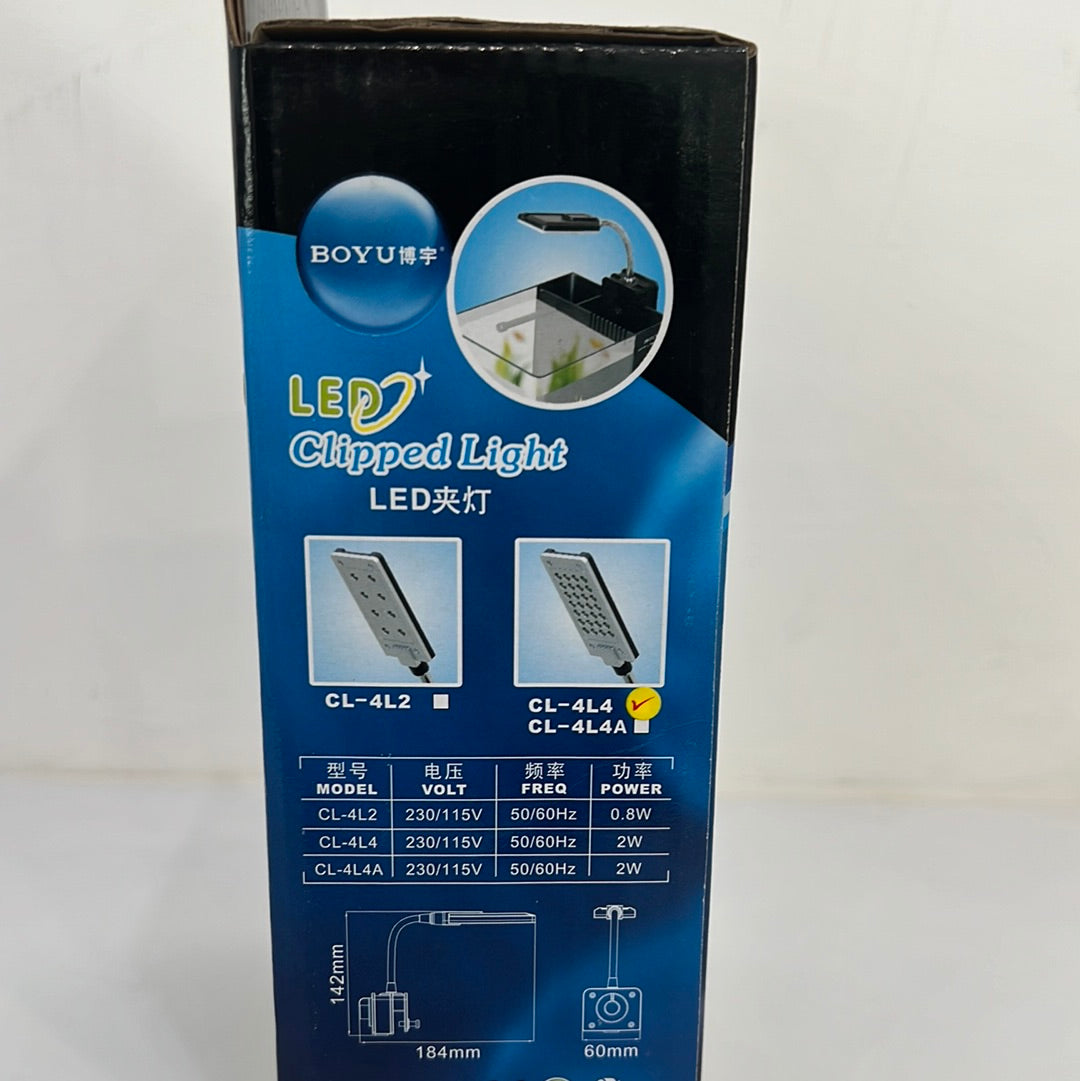BOYU LED CLIPPED LIGHT CL-4L4