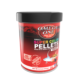 Omega One Sm Super Color Pellet Sinking 4.2 oz