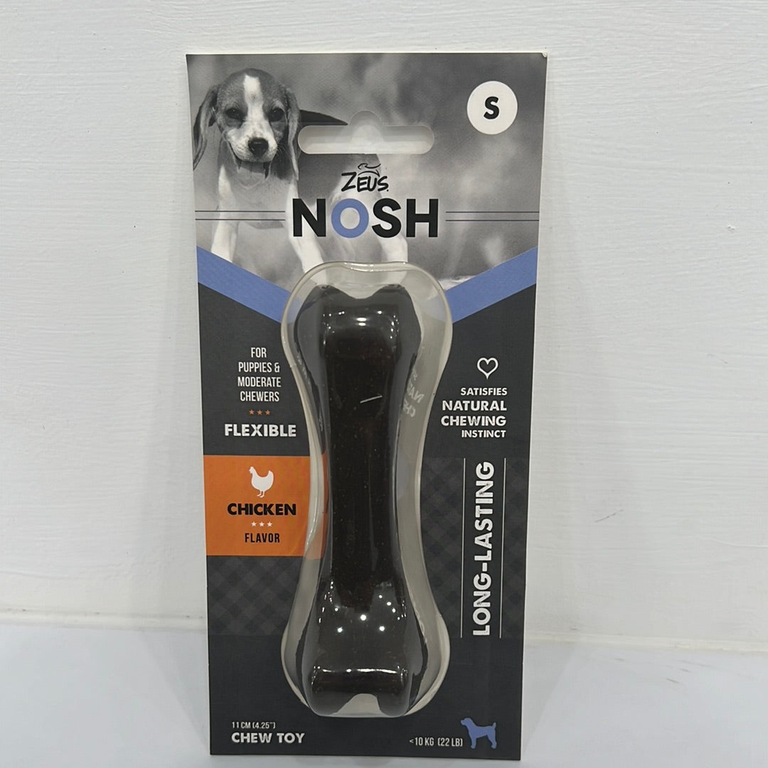 Zeus Nosh Flexible Chicken chew toy small