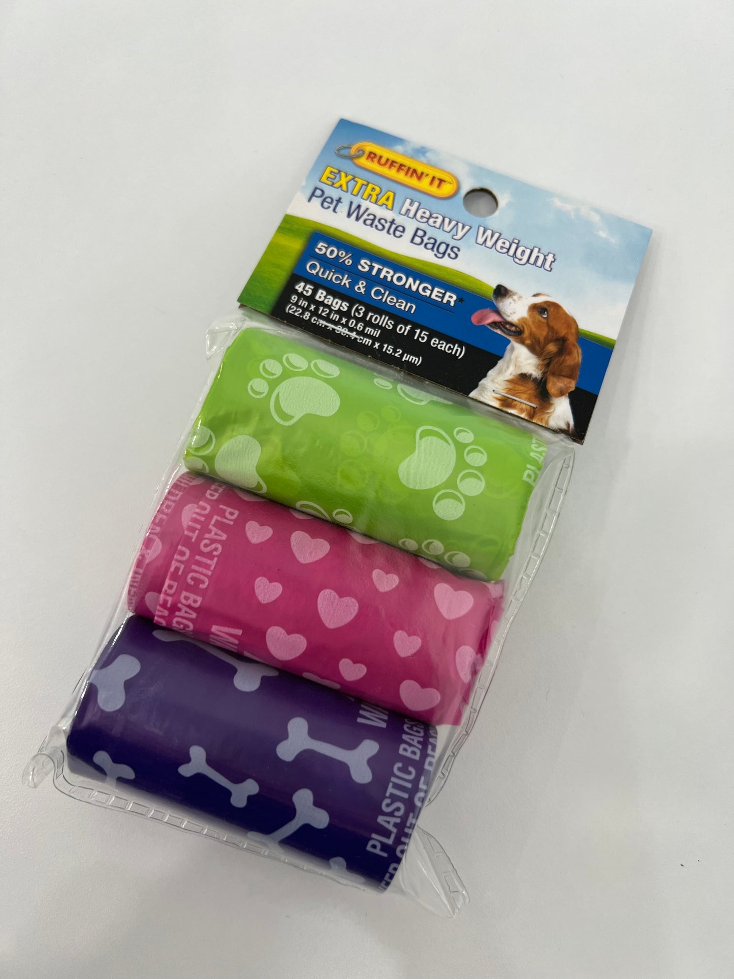 Printed Waste Bags Refill 3pk