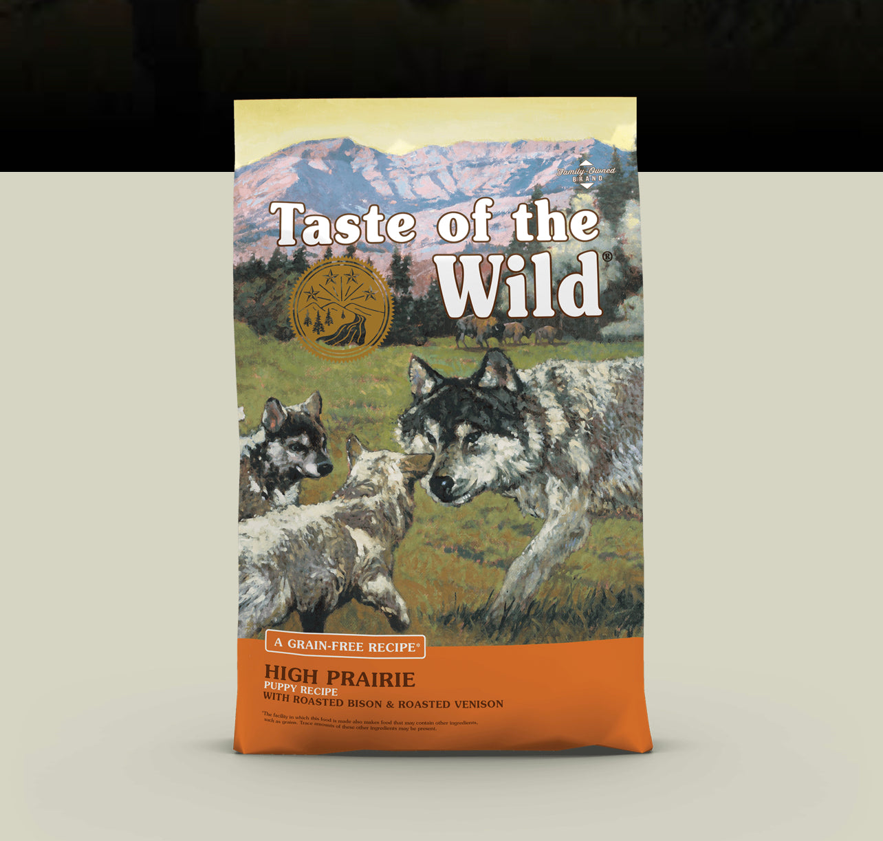 High Prairie Puppy Recipe with Roasted Bison & Roasted Venison 5lb