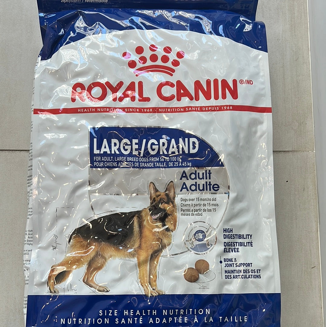 Royal Canin Large/Grand adult 17lbs