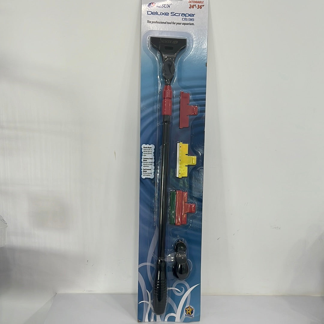 Resun Deluxe Scraper Extendable 24”-36”