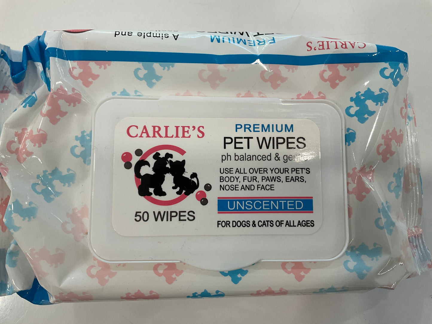 Carlie’s Premium Pet Wipes