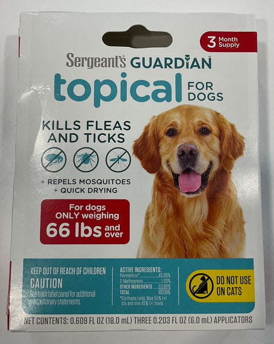 Sergeant’s Guardian Topical for Dogs