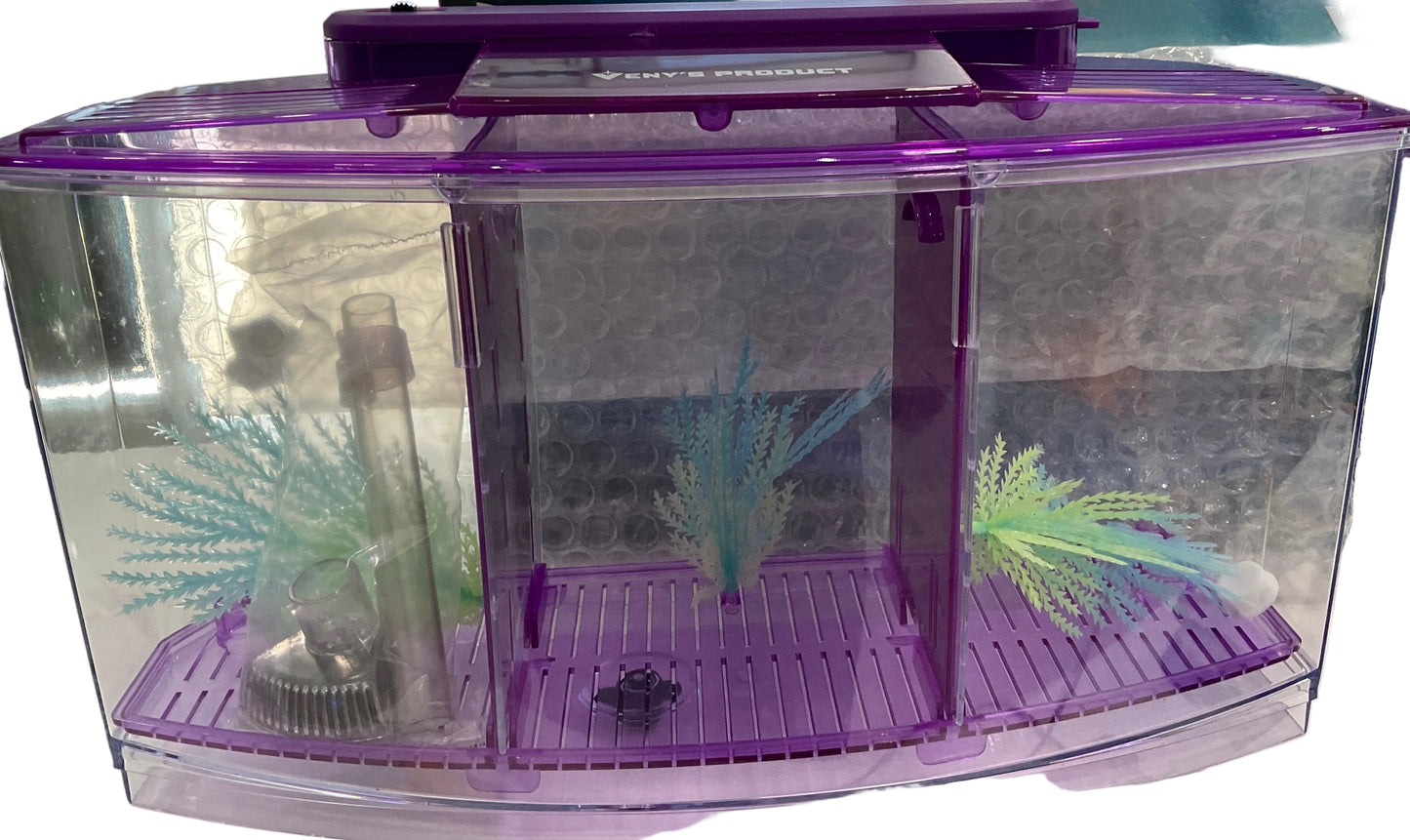 3 Tank Betta Kit con Luces