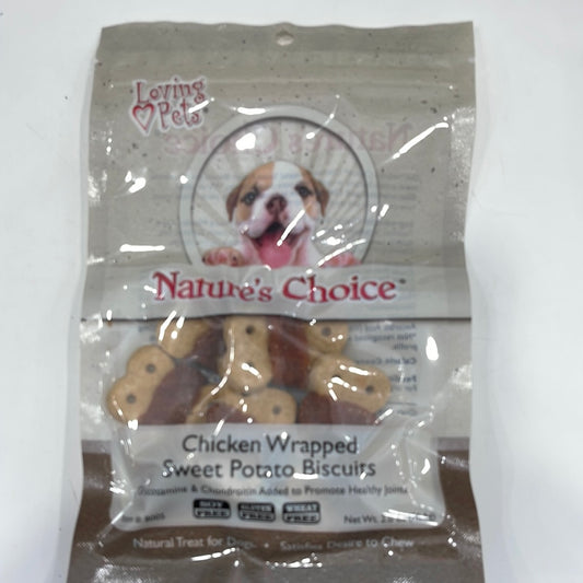 Nature’s Choice Chicken Wrapped Sweet Potato Biscuits