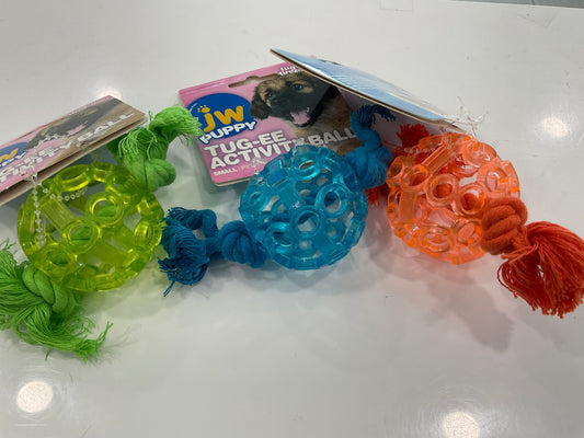 JW TUG-EE ACTIVITY BALL SMALL