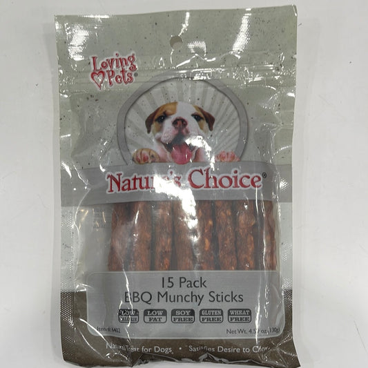 Nature’s Choice BBQ Munchy Sticks