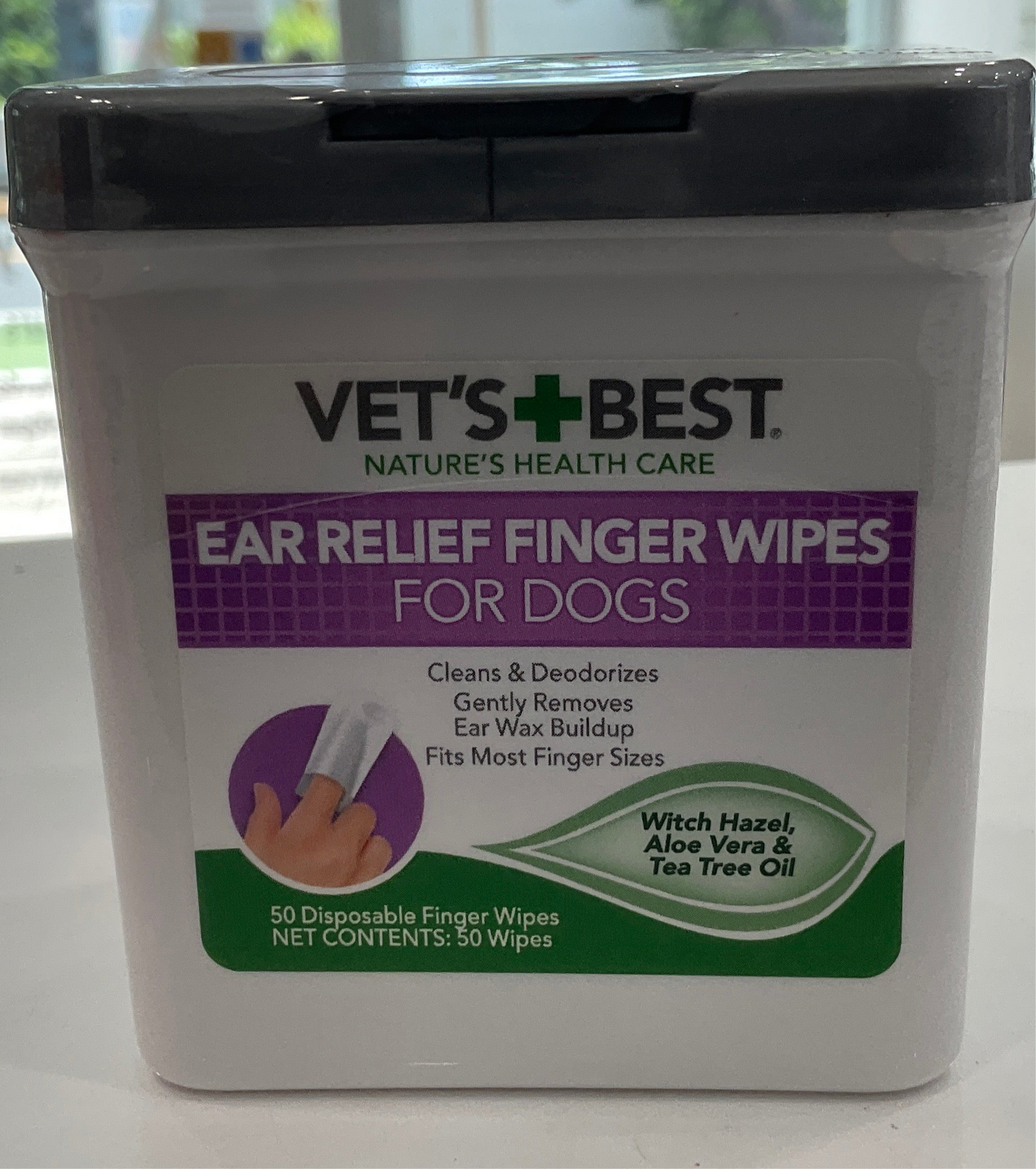 Vet’s Best Ear Relief Finger Wipes for Dogs