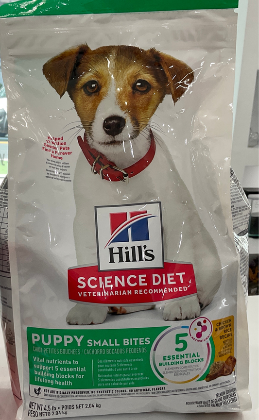 Science Diet Puppy Small Bites Chicken Meal 4.5 lb