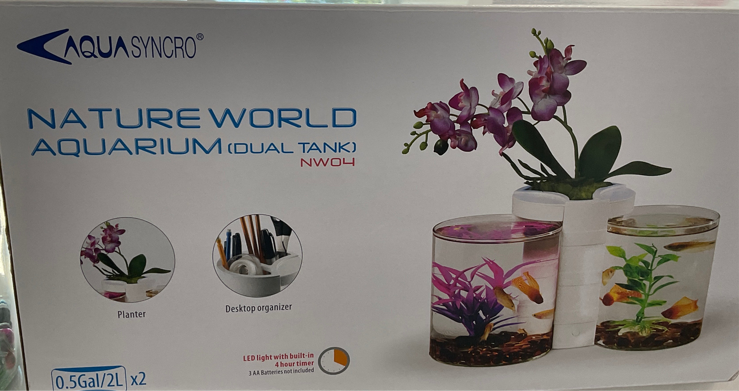 Nature World Aquarium (Dual Tank)