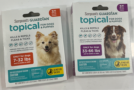 Sergeant’s Guardian Topical for Dogs & Puppies