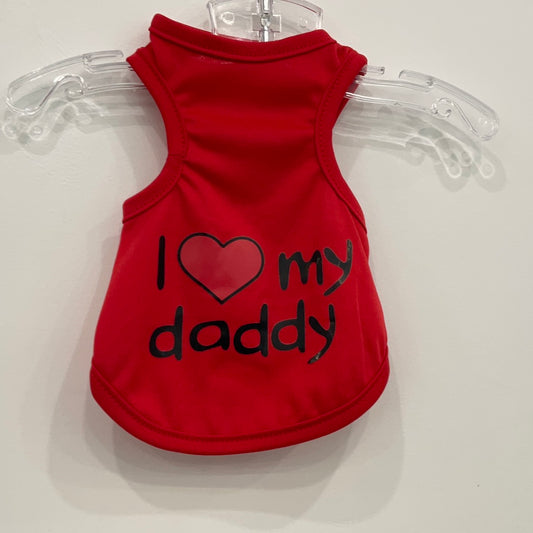 T-shirt I love my daddy