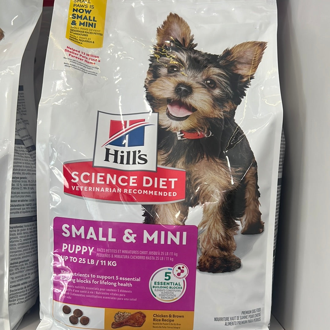 Science Diet Small & Mini Puppy Chicken & Brown 4.5 lb