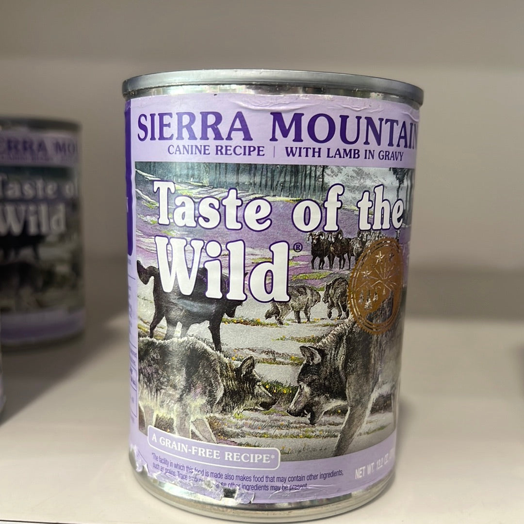 Taste of the wild with lamb in gravy 13.2 oz