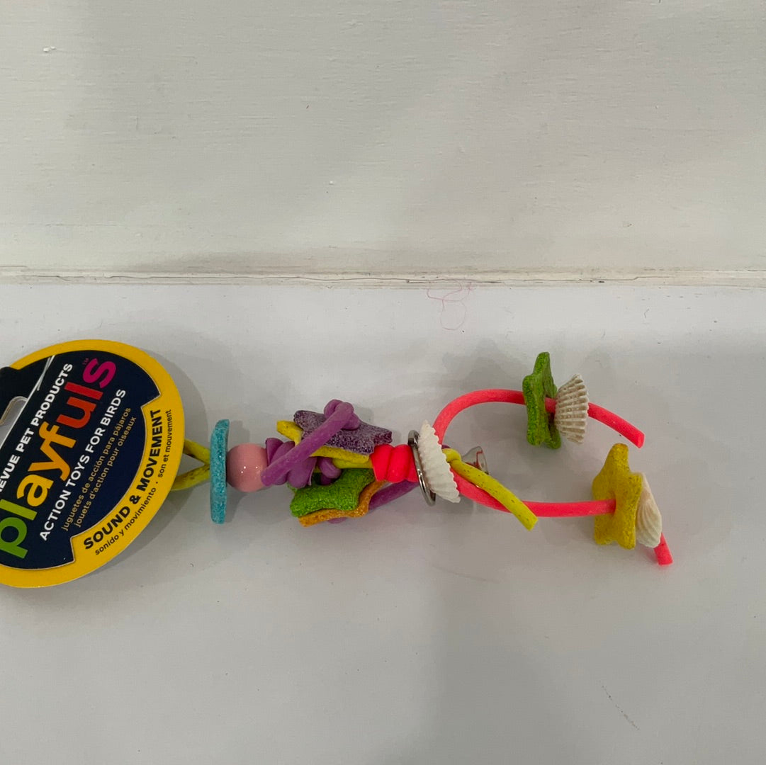 Playful toys for birds