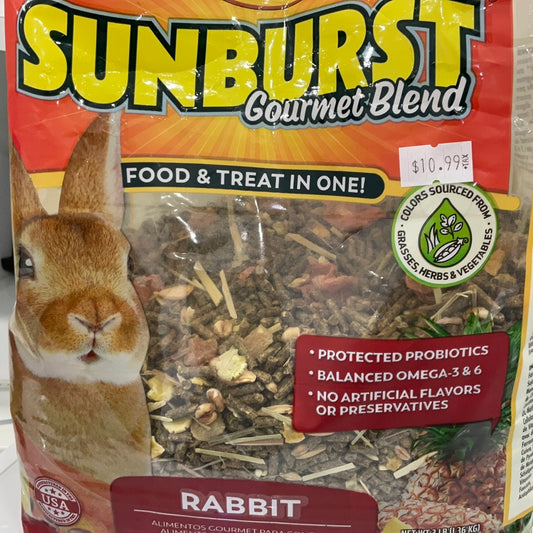 Higgins Sunburst Gourmet Blend Rabbit Food
