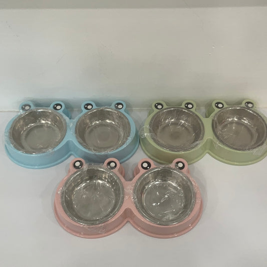 Pet Dish with Frog style