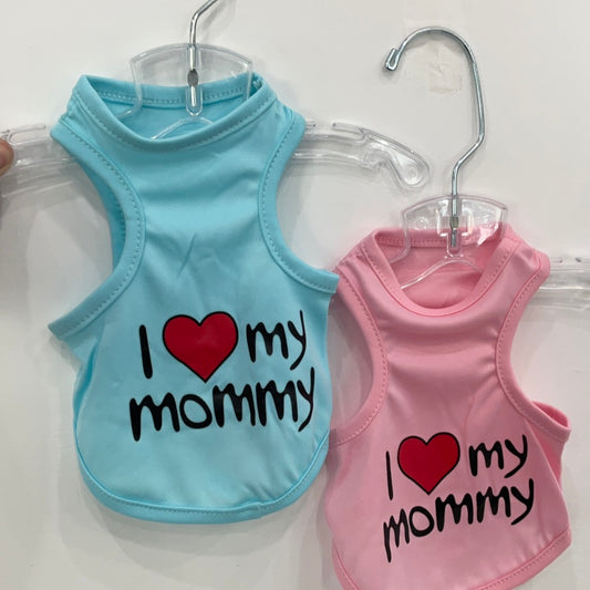 T-shirt I love my mommy