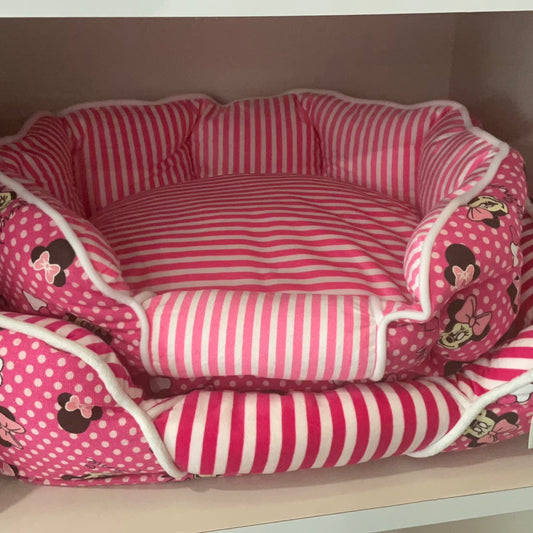 Cotton Bed Reversible - Minnie Mouse