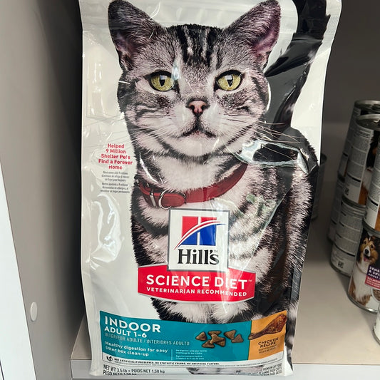 Science Diet Indoor Adult Cat 1-6 3.5lb