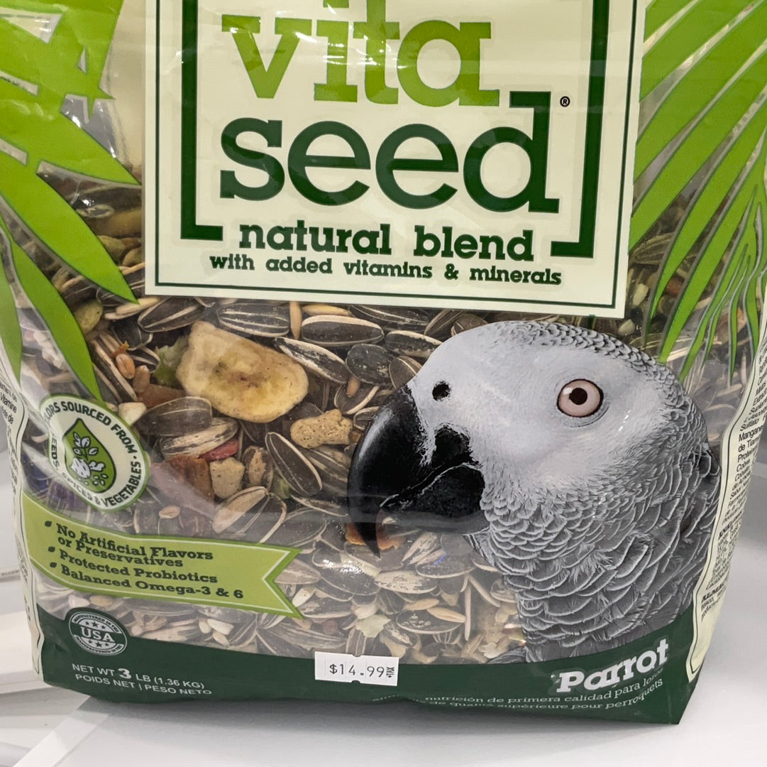 Vita Seed Natural Blend Parrot Food