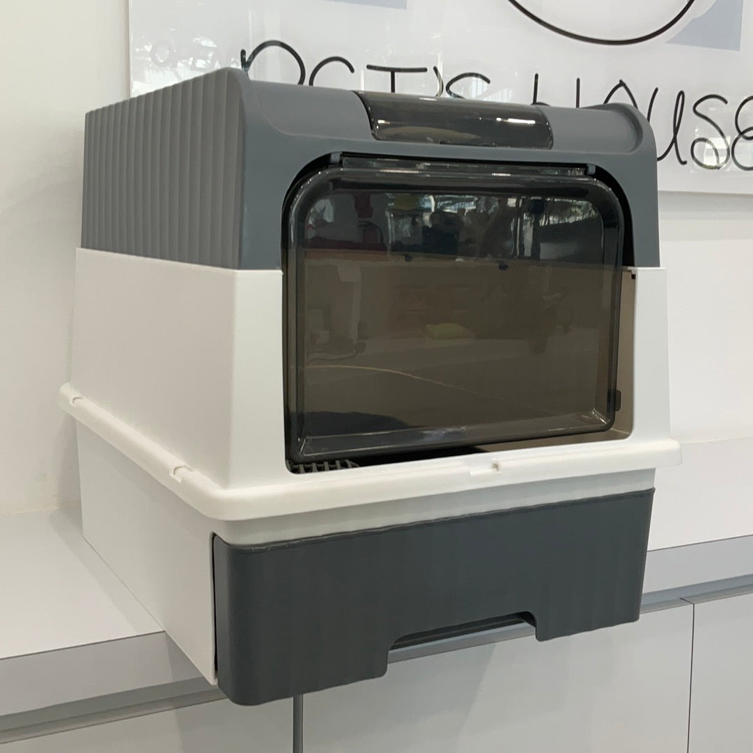 Caja de arena para gatos