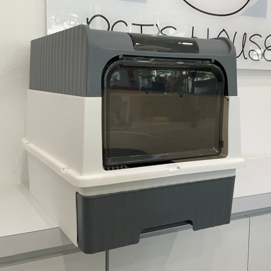 Caja de arena para gatos