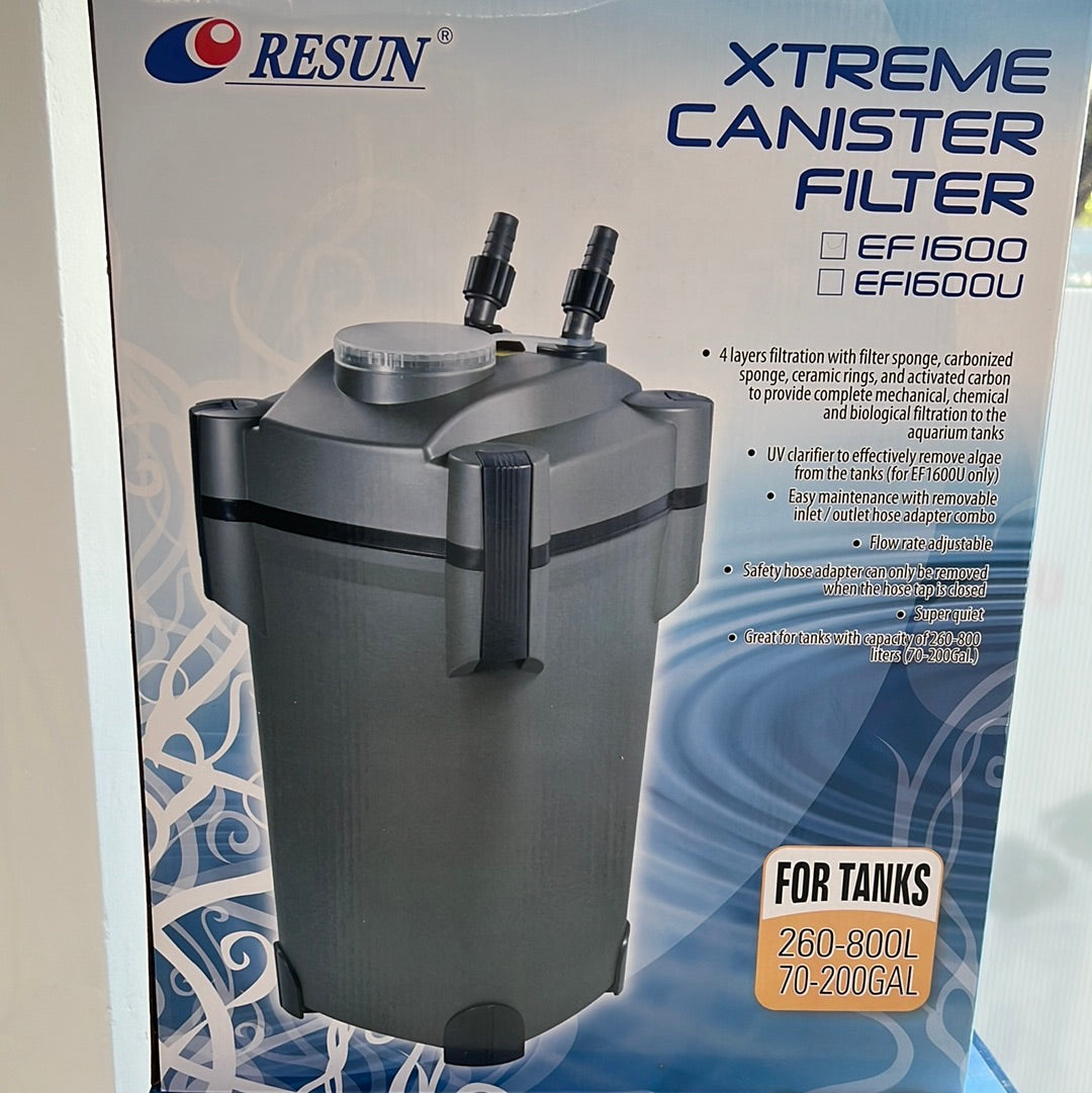 Resun Xtreme Canister Filter EF-1600