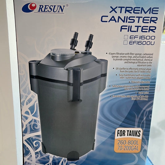 Resun Xtreme Canister Filter EF-1600