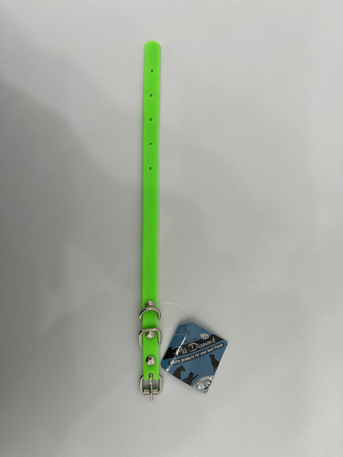 Pet Diamond 1/2” PVC 8” Dog Collar
