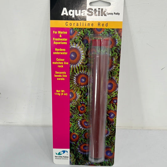 Aquastik Epoxy Putty Coralline Red