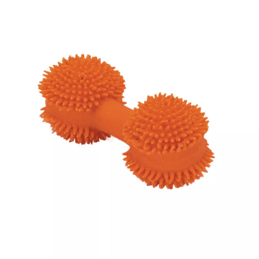 Rascals 3.5" Latex Mini Spiny Dumbbell Dog Toy