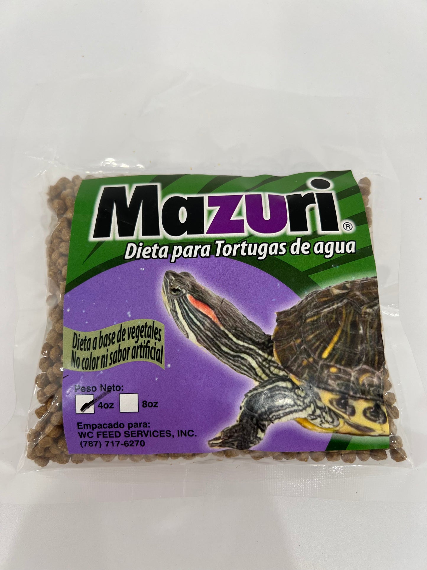 Mazuri - Dieta para Tortugas de agua 4oz