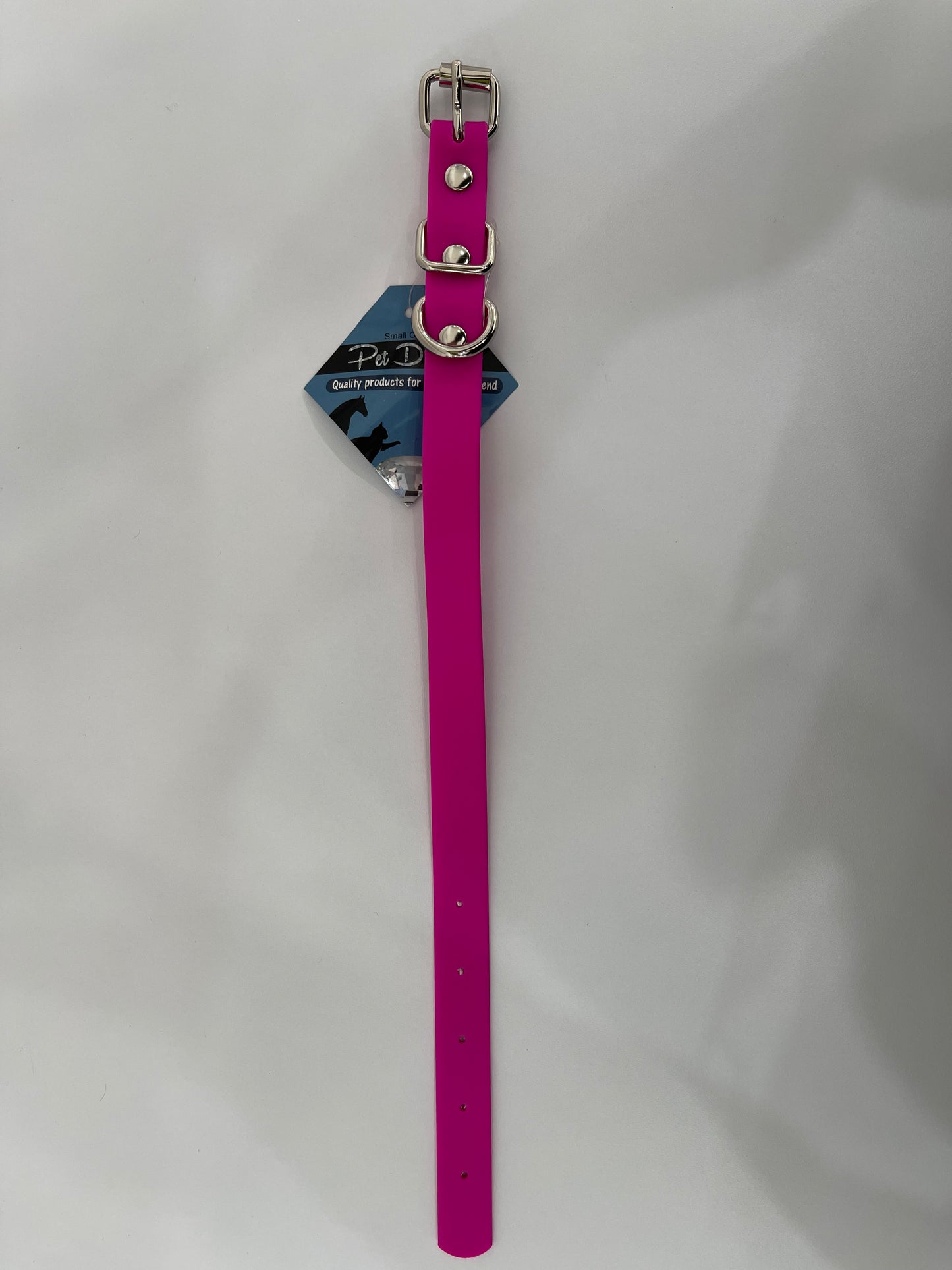 Pet Diamond 5/8” PVC 8”-12”Dog Collar