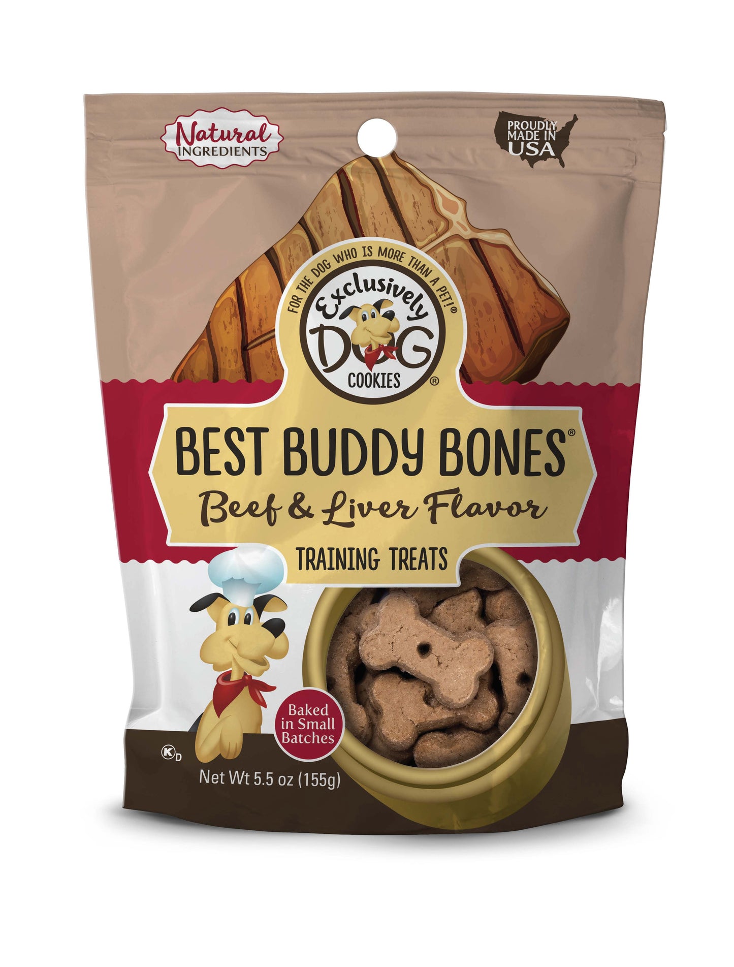 Best Buddy Bones Beef and Liver Flavor 5.5oz