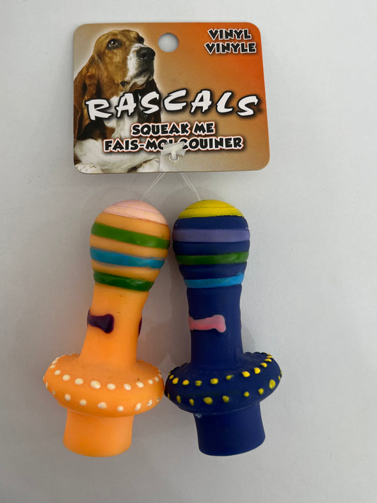 Vinyl Toy pacifier 2 pack