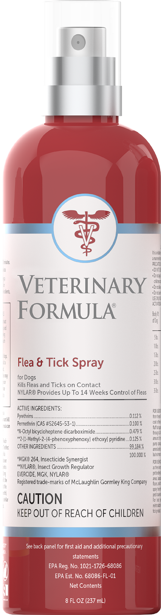 Flea & Tick Spray 8onz