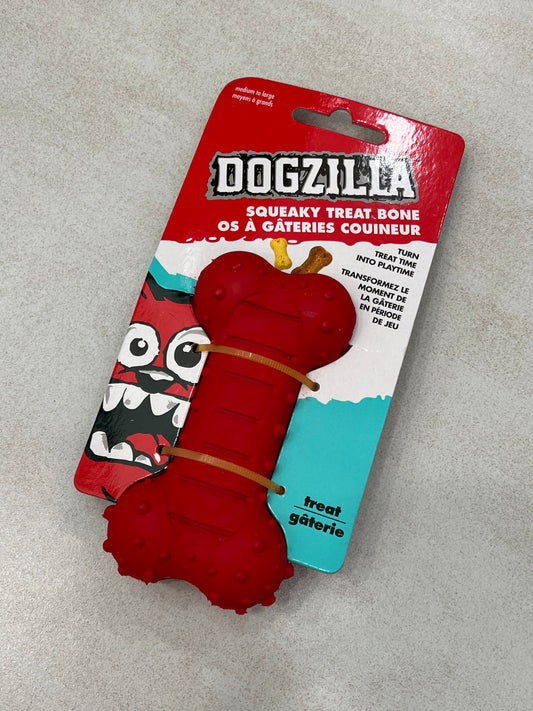 Dogzilla Squeaky Bone