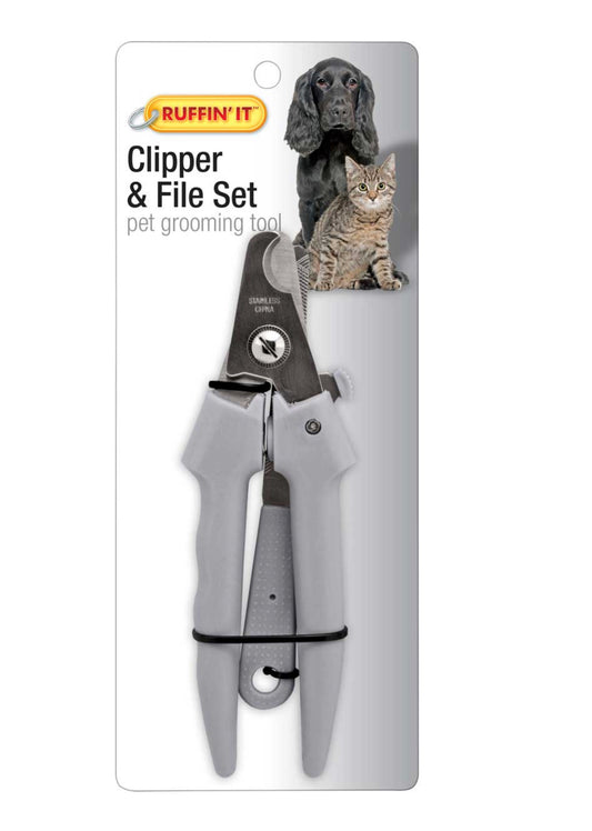 Ruffin’ It Clipper & File Set