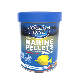 Small Marine Pellets Sinking 4.5 oz